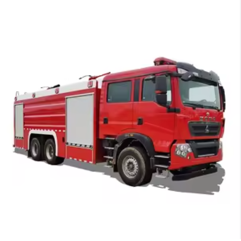fire and rescue trucks