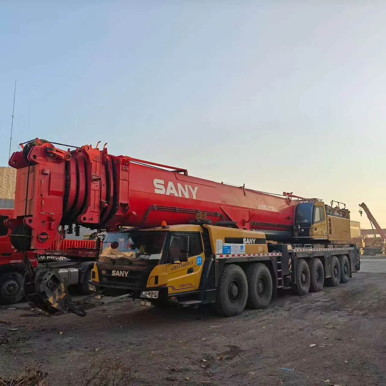 SANY SAC4500T 450-Ton All Terrain Crane
