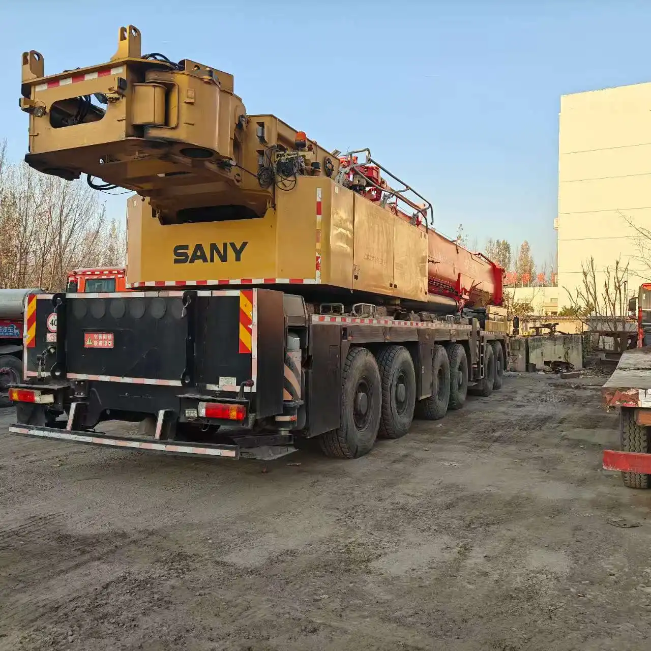 SANY SAC4500T 450-Ton All Terrain Crane
